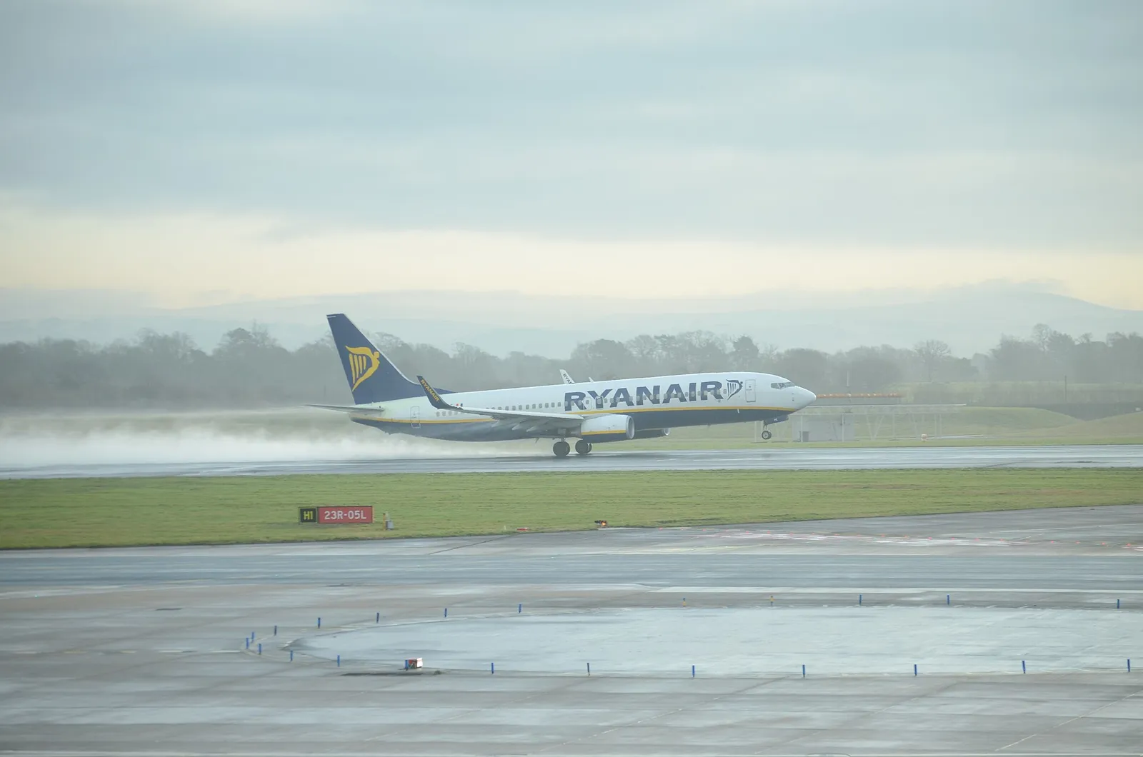 Un Boeing 737-800 della Ryanair