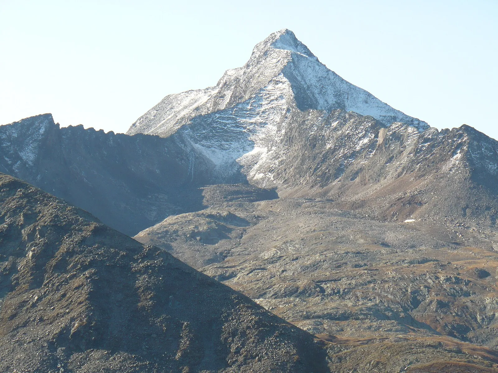 Un paesaggio di montagna nelle Alpi Graie, nel Torinese