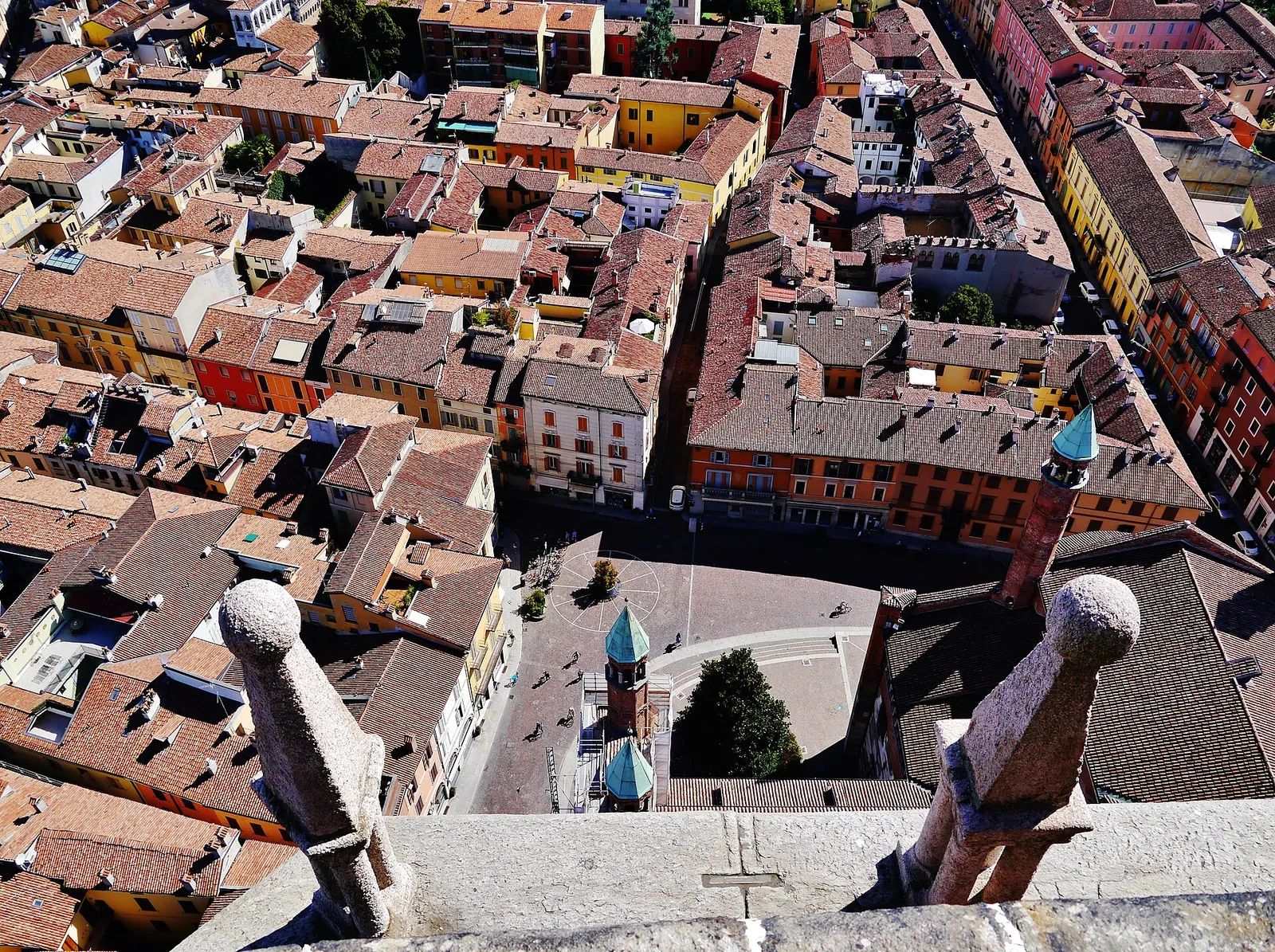 Il Torrazzo e la cattedrale di Cremona