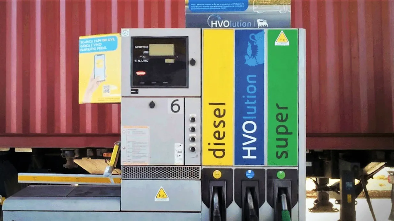 Un distributore di carburante (immagine di contesto)