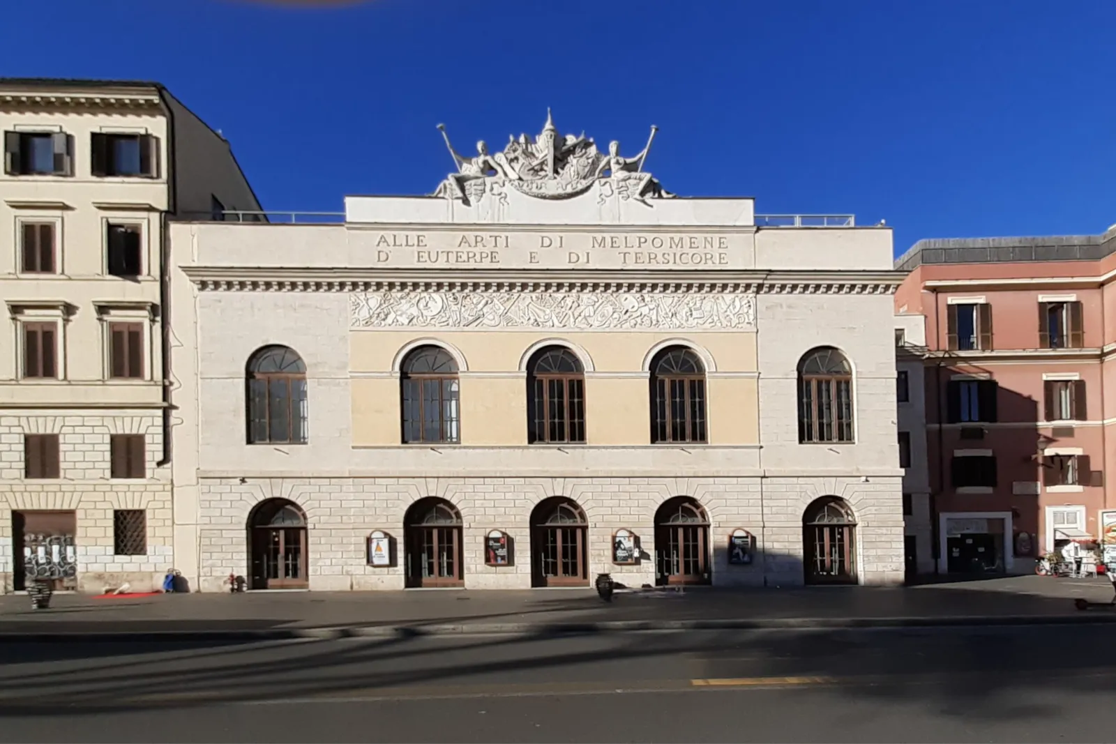 Il Teatro Argentina di Roma, sede della cerimonia dei Nastri d'Argento