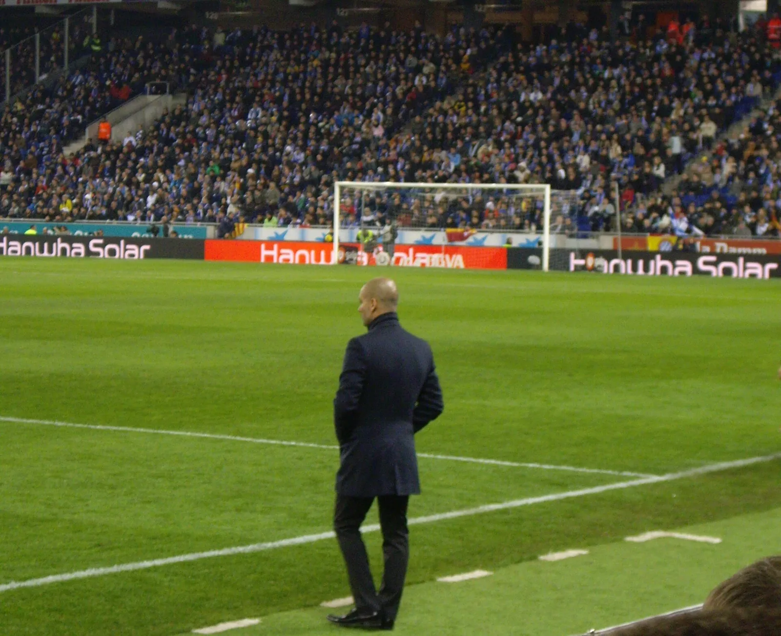 L'allenatore Pep Guardiola
