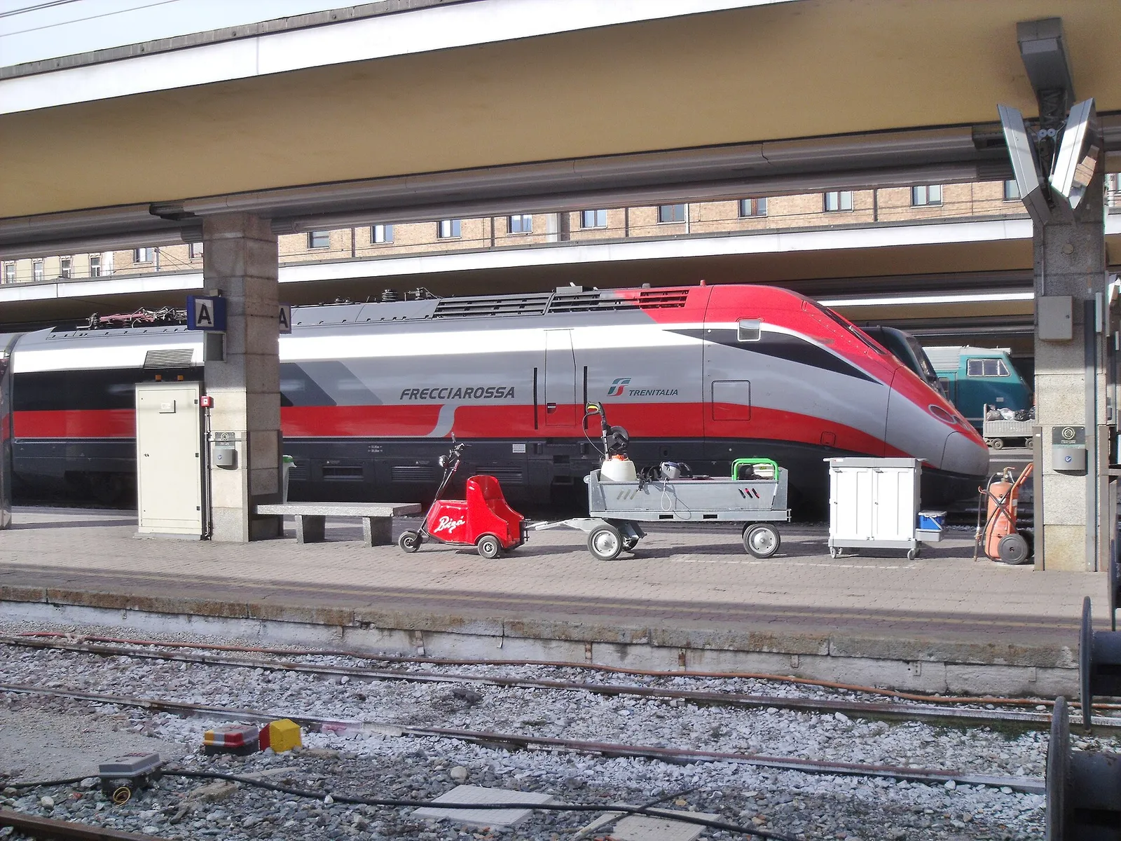 Un treno Frecciarossa di Trenitalia
