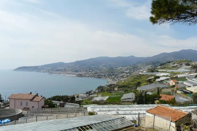 Veduta di Sanremo, in Liguria