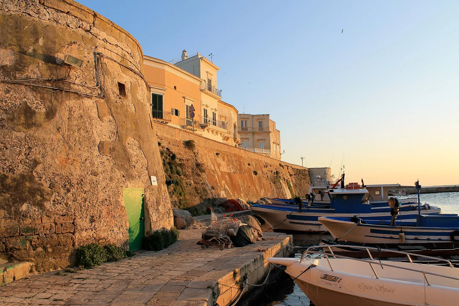 Veduta di Gallipoli, in provincia di Lecce