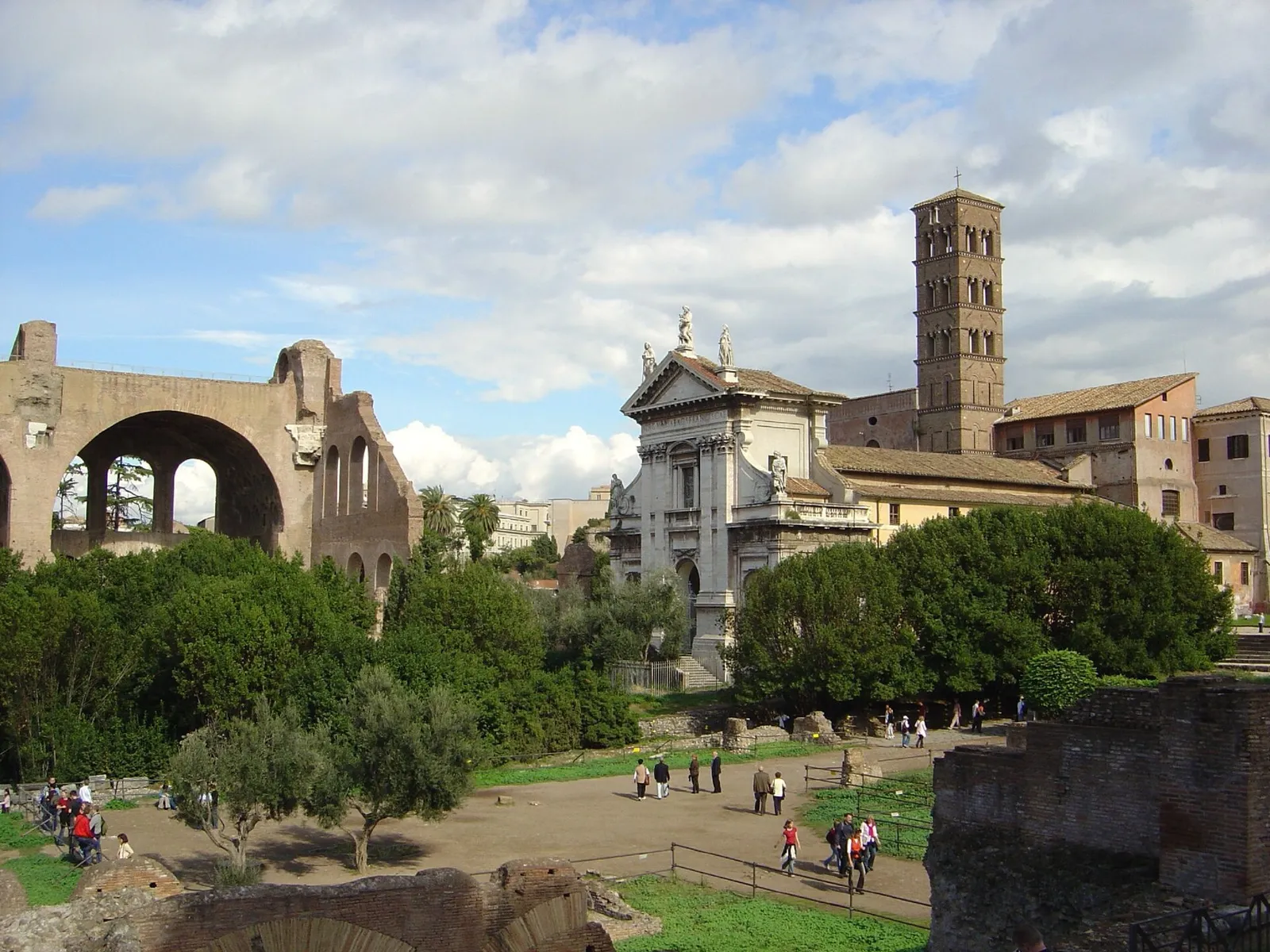 La Basilica di Massenzio nel Foro Romano