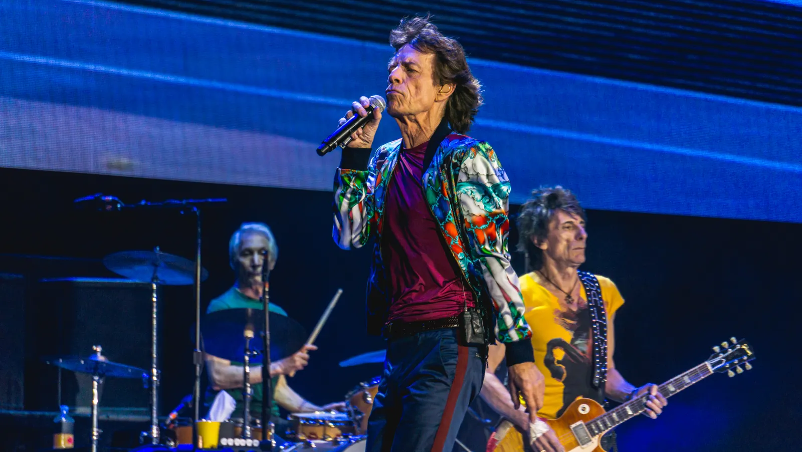 I Rolling Stones in concerto al Desert Trip, 2016 (immagine d'archivio)