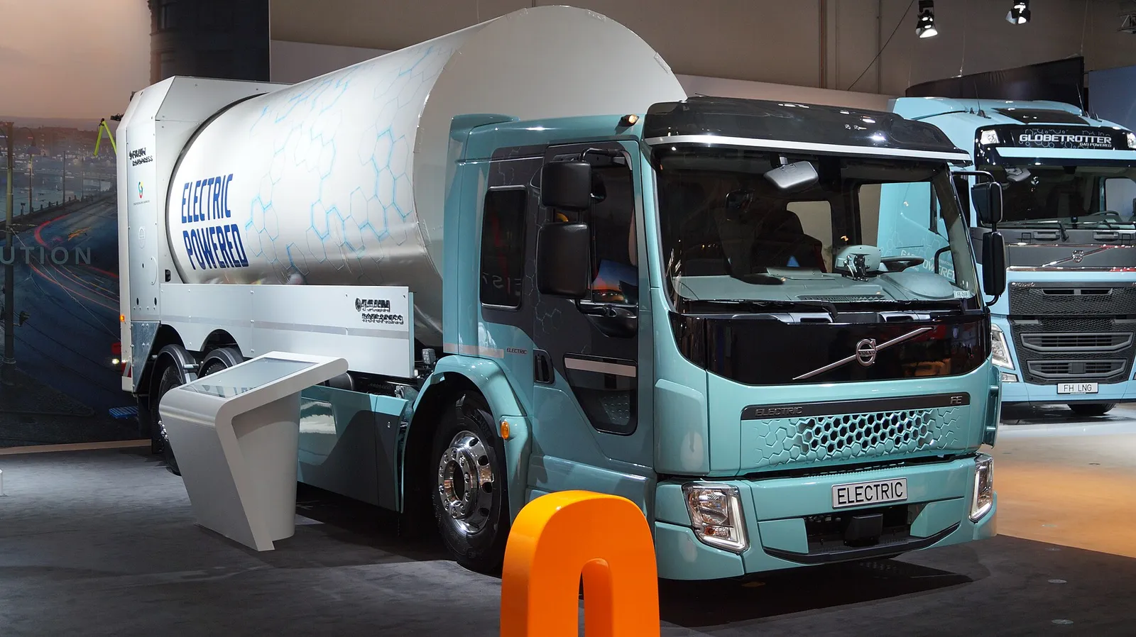 Un camion elettrico