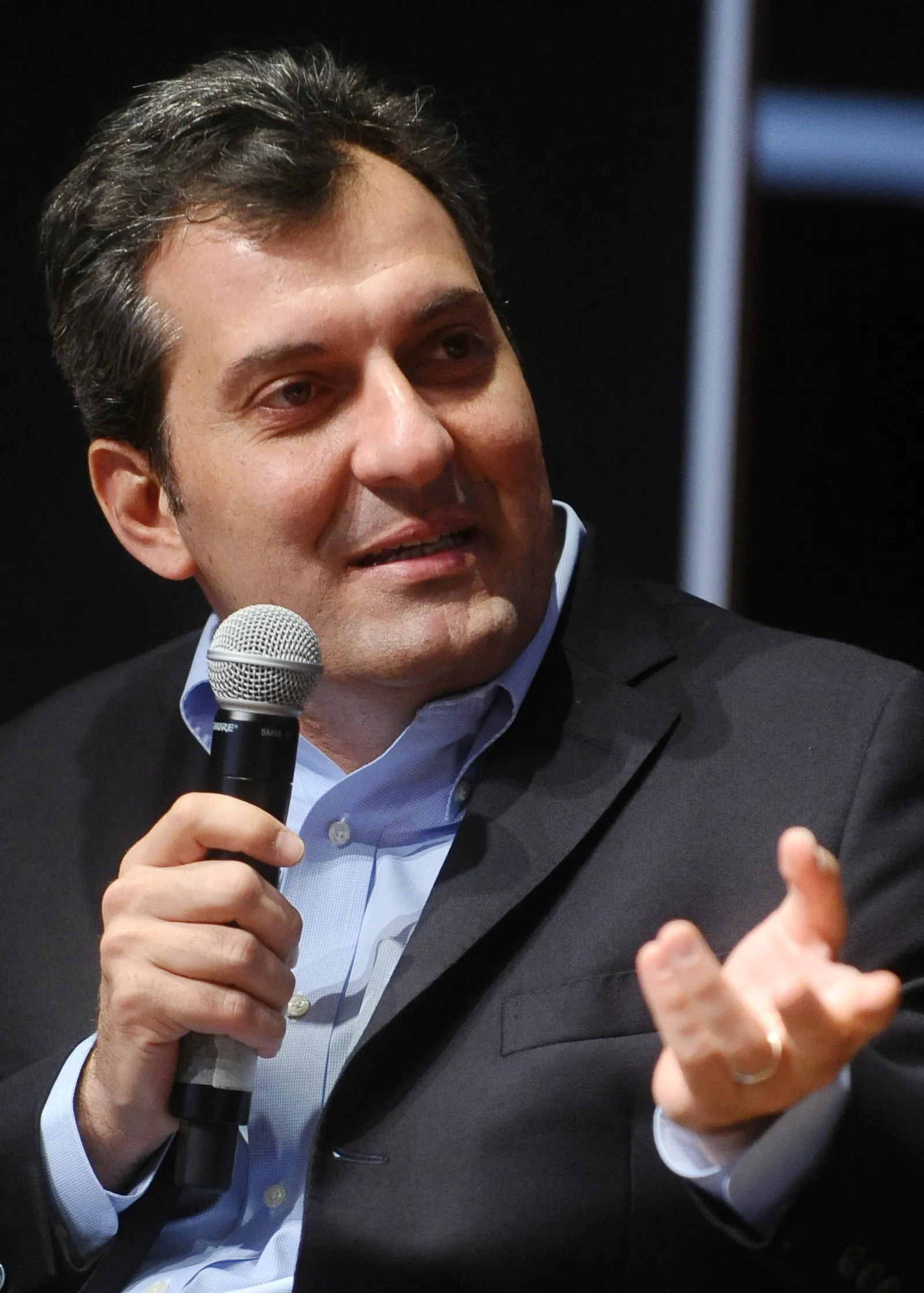Il giornalista Mario Calabresi