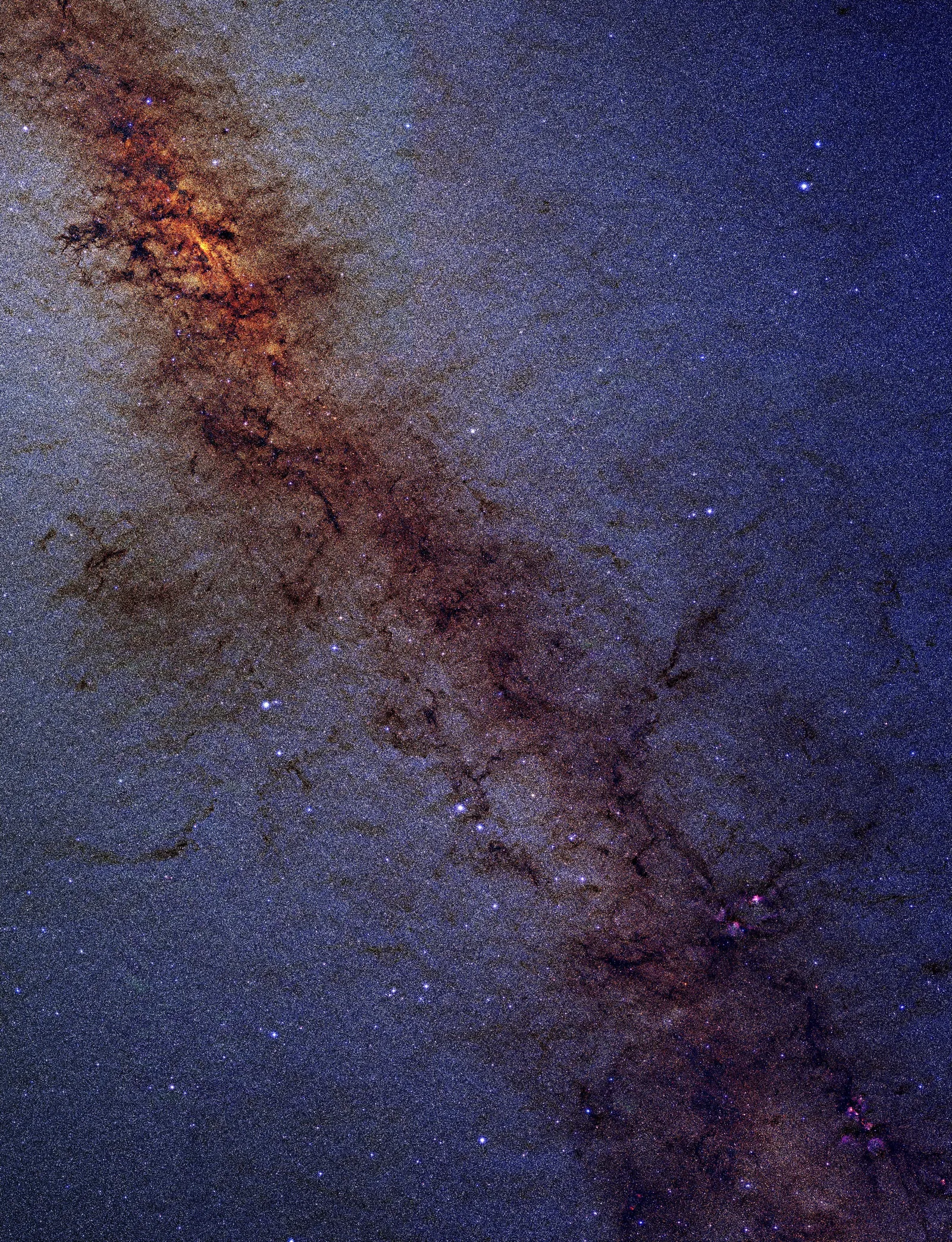 Il centro della Via Lattea (immagine d'archivio)