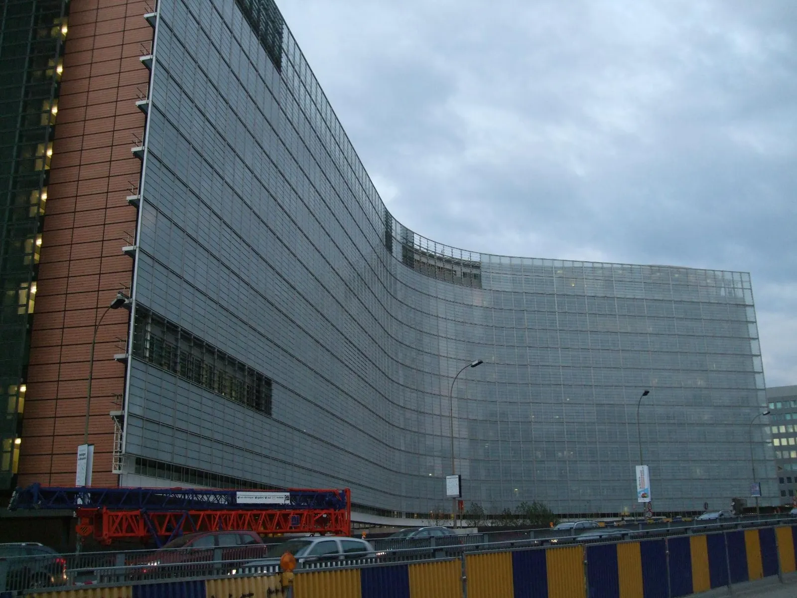 La sede della Commissione europea a Bruxelles