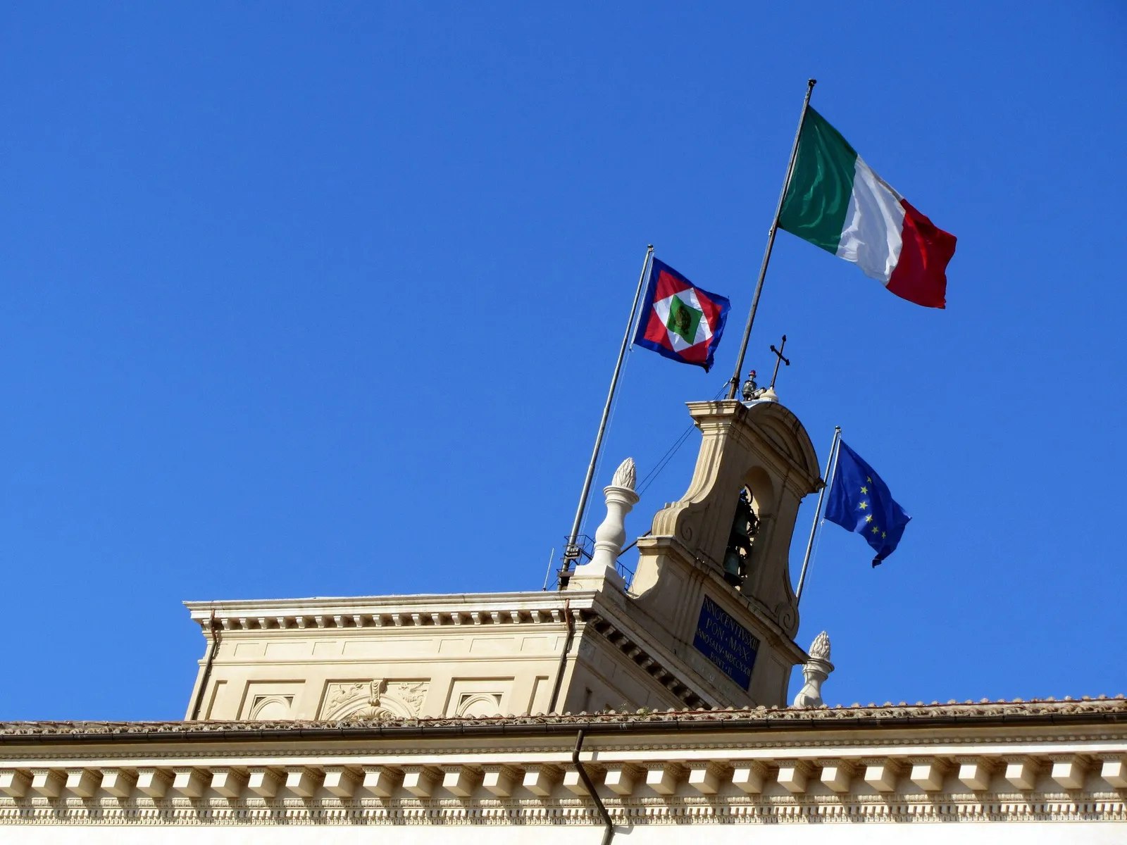Il palazzo del Quirinale, sede della presidenza della Repubblica