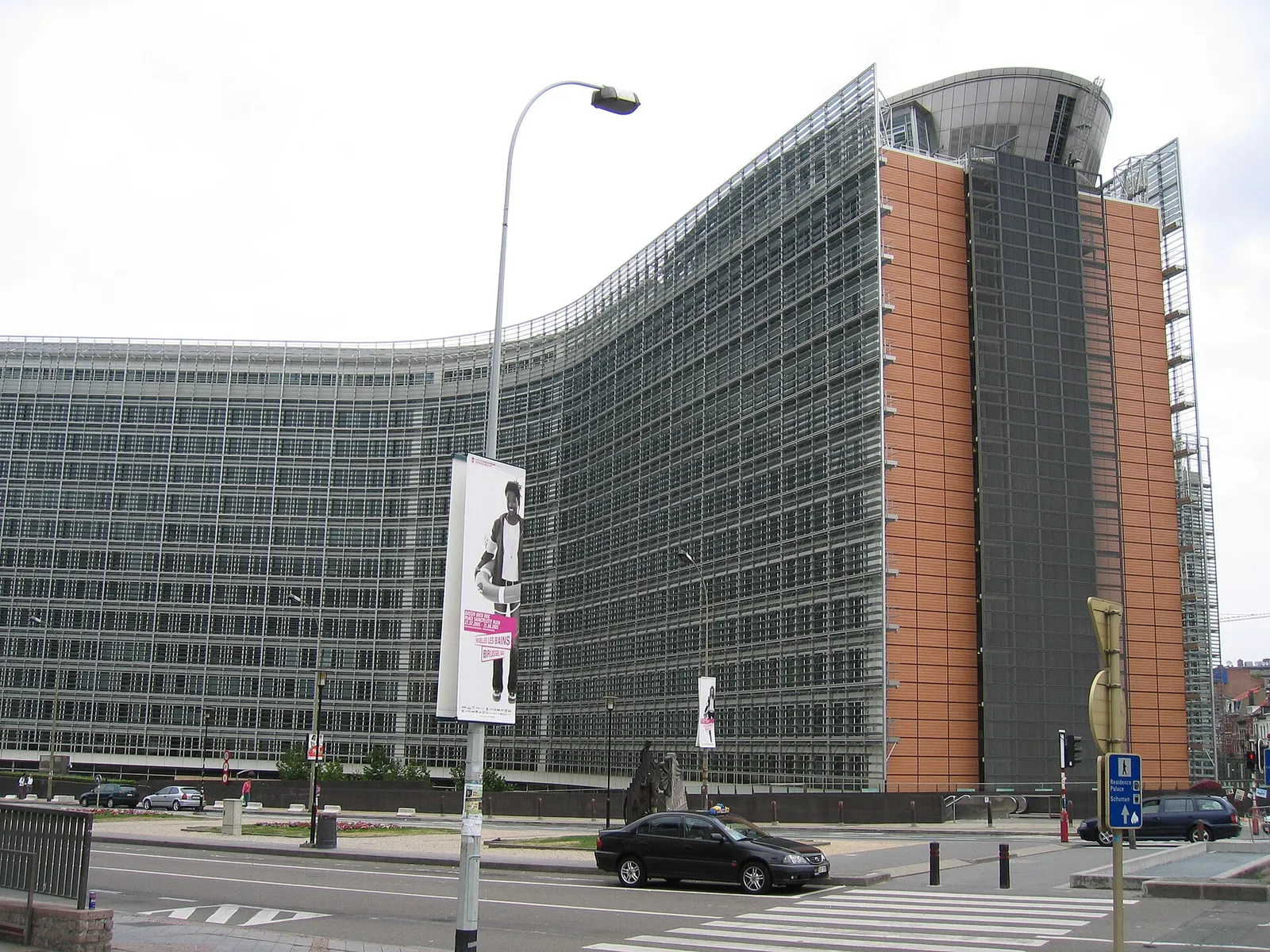 Il palazzo Berlaymont, sede della Commissione europea a Bruxelles