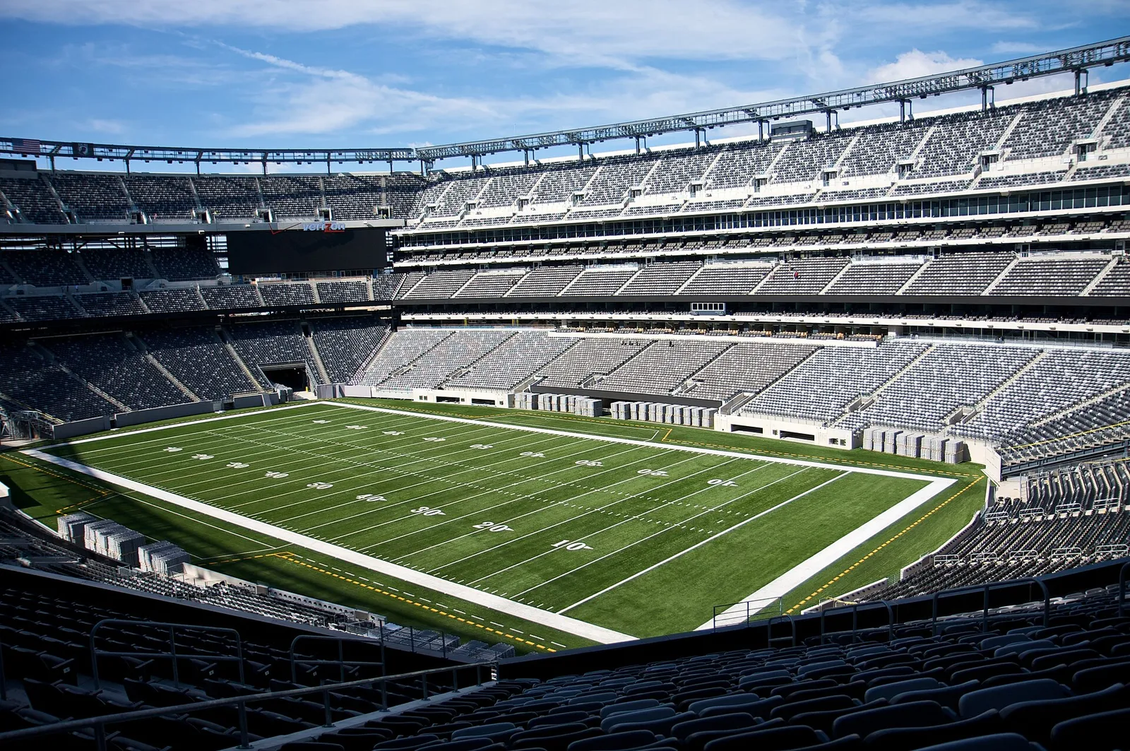 L'interno dello stadio di East Rutherford che ospita la finale
