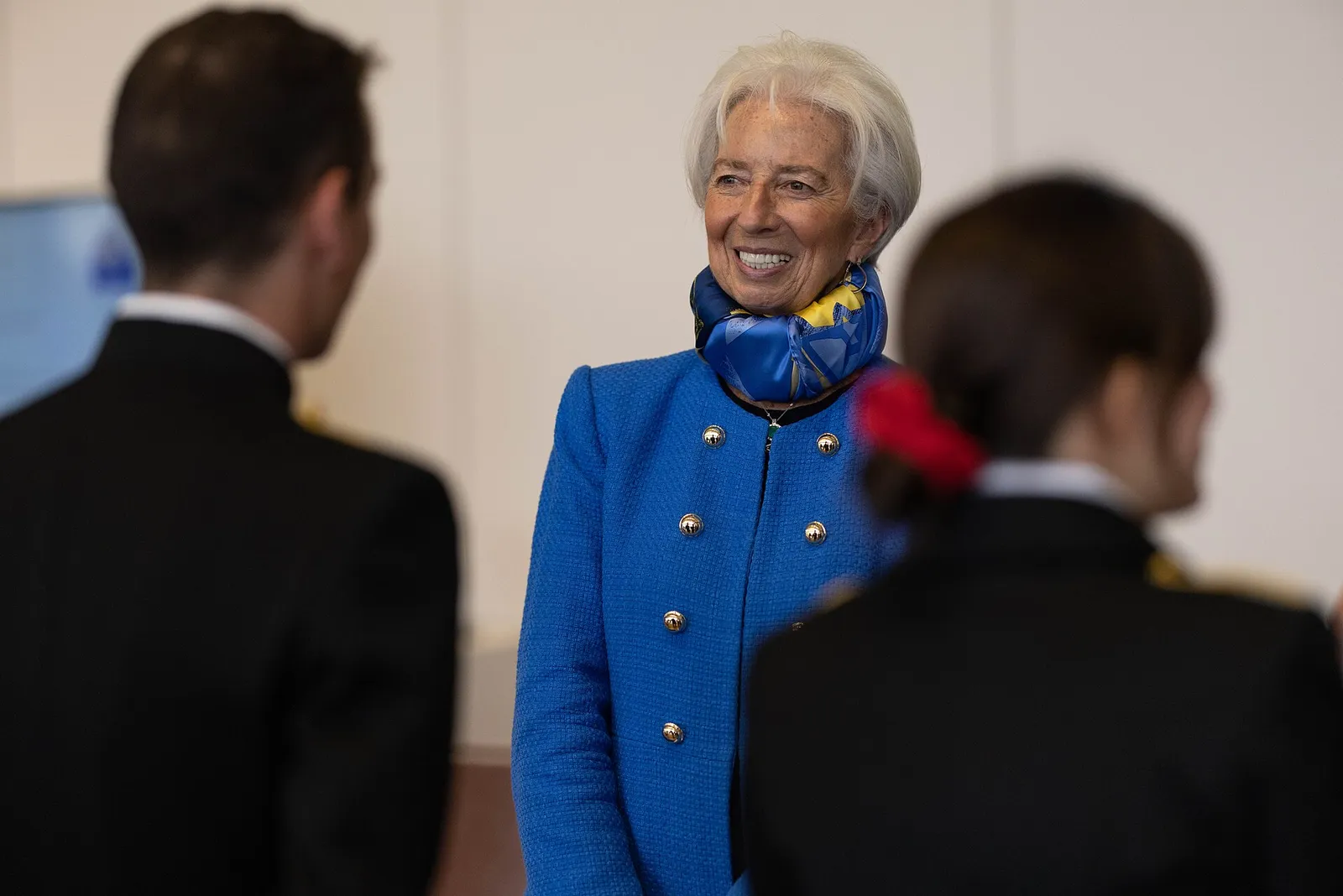 La presidente della BCE Christine Lagarde