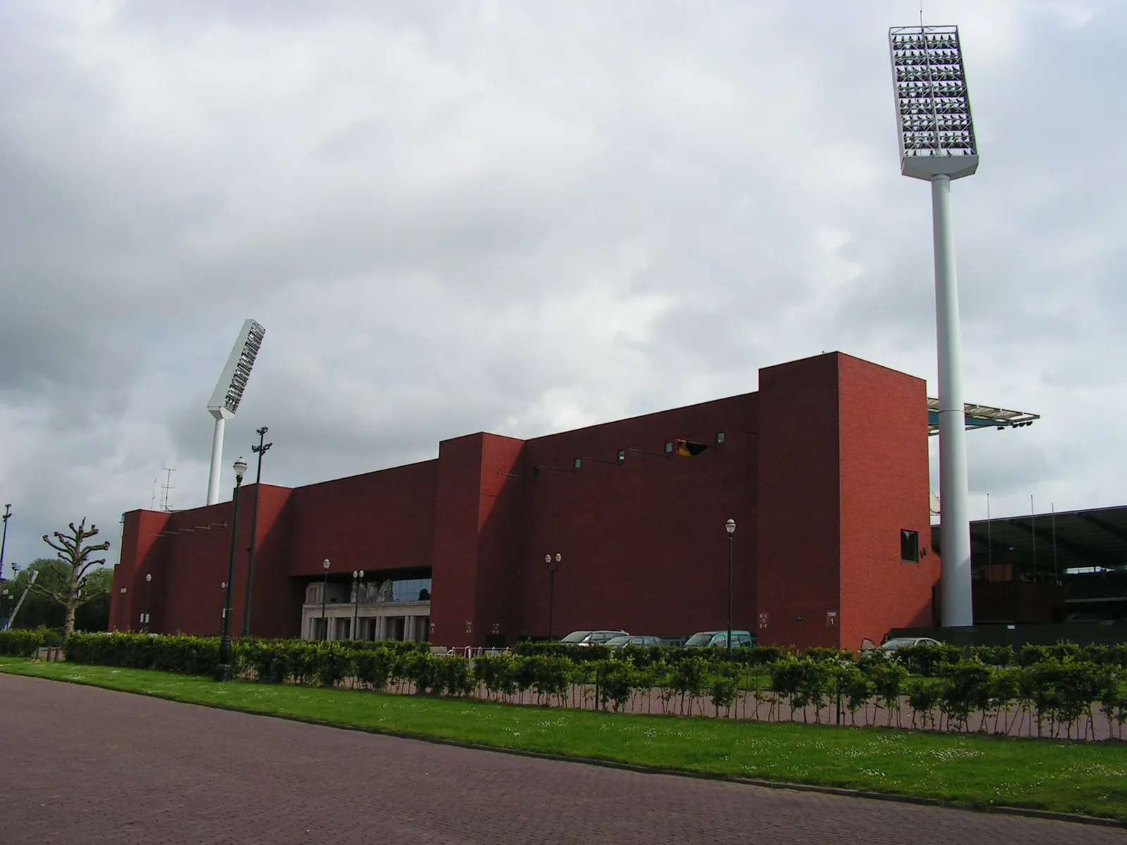 Lo stadio Heysel di Bruxelles